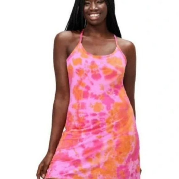Outdoor Voices Dresses & Skirts - OV Workout Dress Pink/Orange